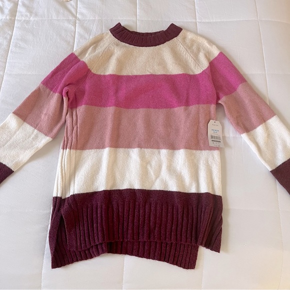 pink striped sweater - Picture 2 of 4